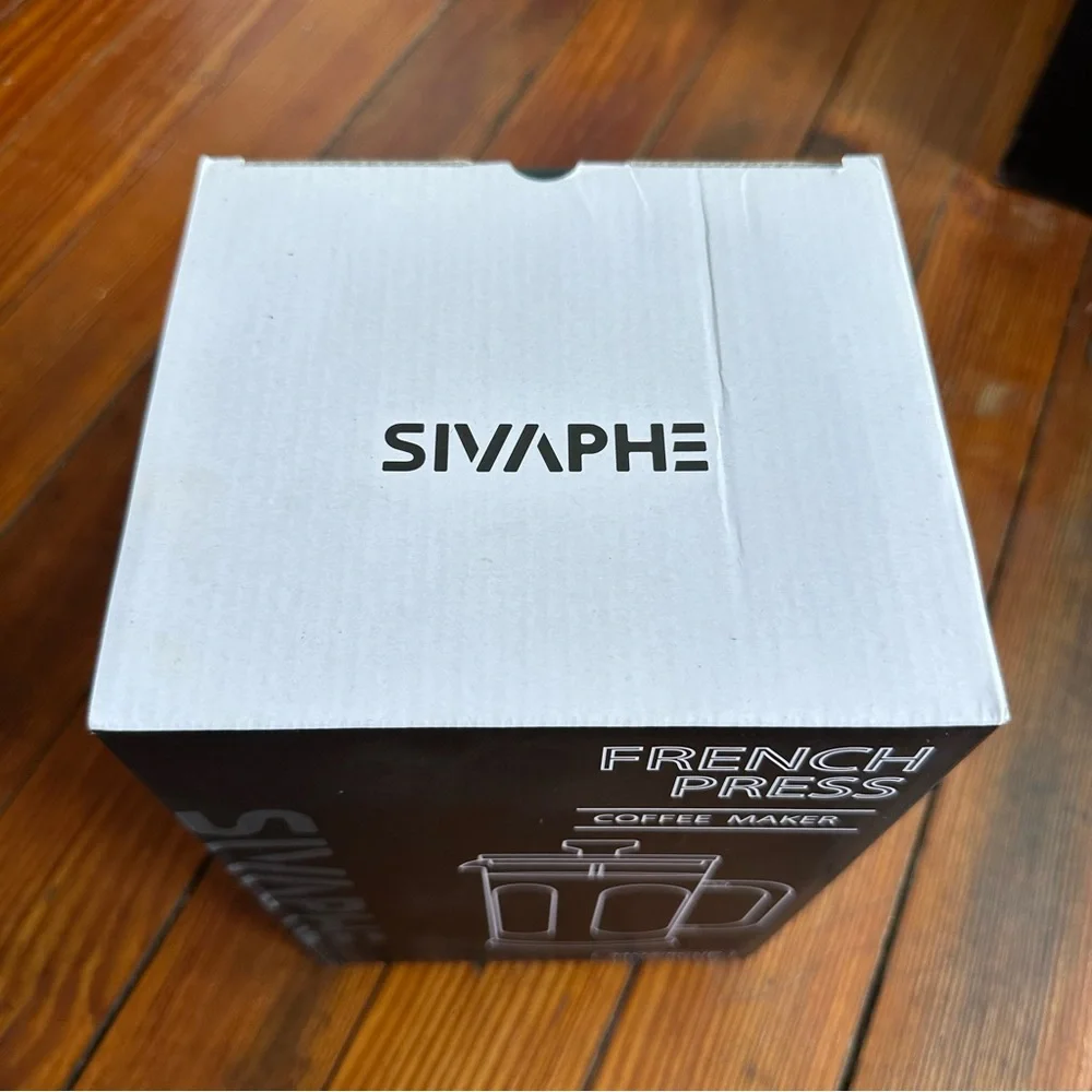 NEW Sivaphe No-Plastic French Press Coffee Maker 34 oz